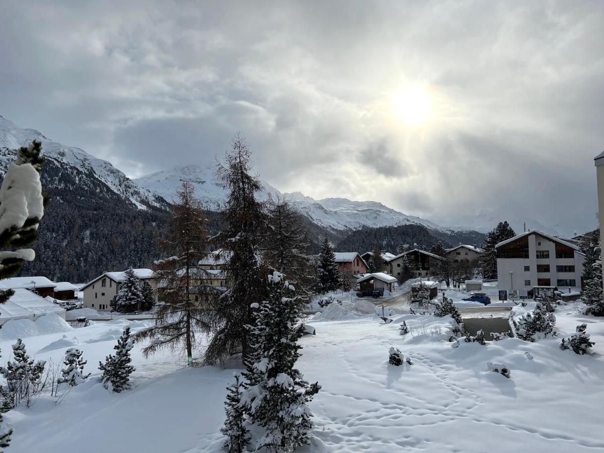 סנט מוריץ Cosy Apartment Facing Piz Rosatsch מראה חיצוני תמונה