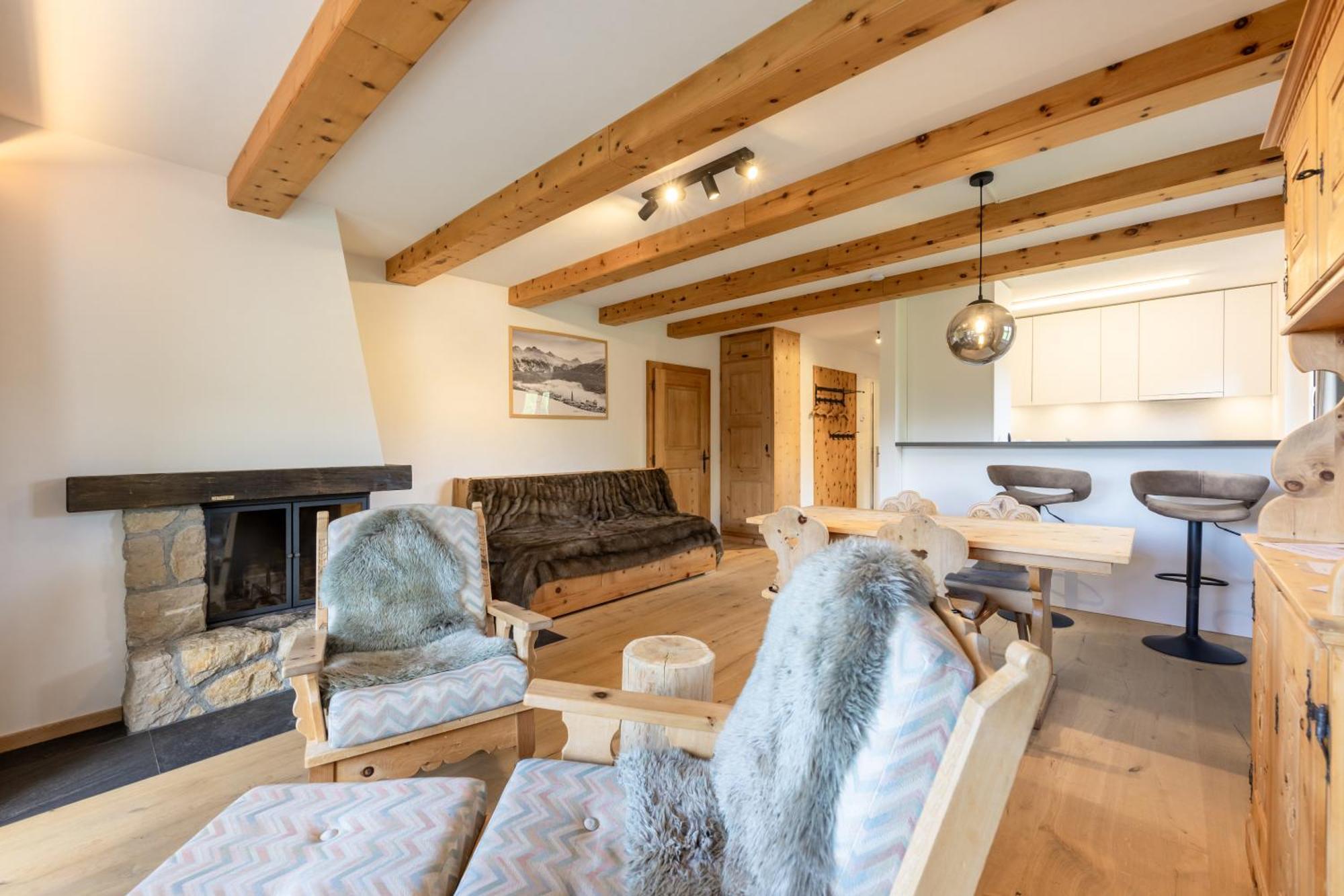סנט מוריץ Cosy Apartment Facing Piz Rosatsch מראה חיצוני תמונה
